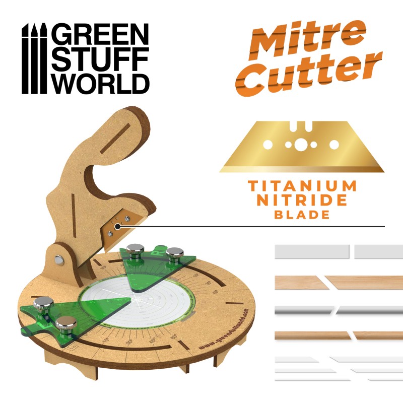 [ GSW11323 ] Green stuff world MDF mitre cutter