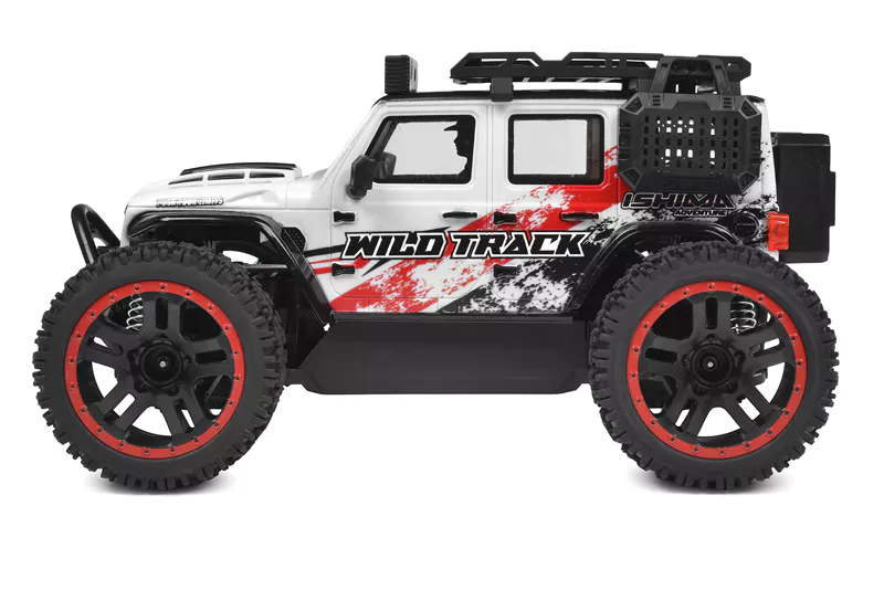 [ ISH-001-030 ] Ishima - 1/20 Big Foot "Wild Track" 4WD - Brushed - RTR - White Color