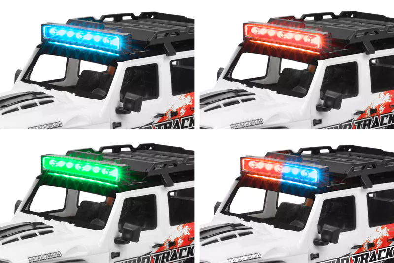 [ ISH-001-030 ] Ishima - 1/20 Big Foot "Wild Track" 4WD - Brushed - RTR - White Color