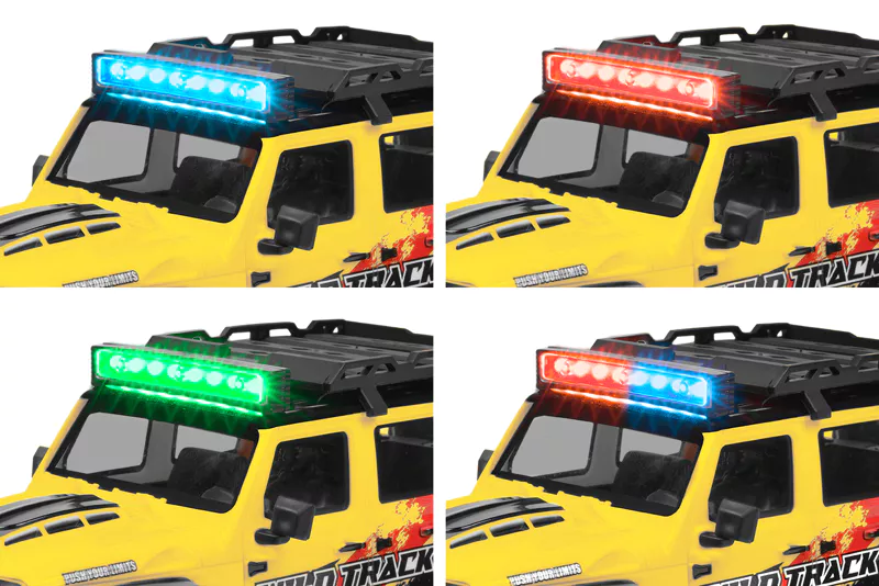 [ ISH-001-030 ] Ishima - 1/20 Big Foot "Wild Track" 4WD - Brushed - RTR - White Color