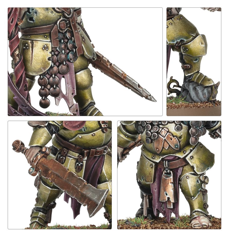 [ GW83-113 ] MAGGOTKIN OF NURGLE: ROTSWORDS