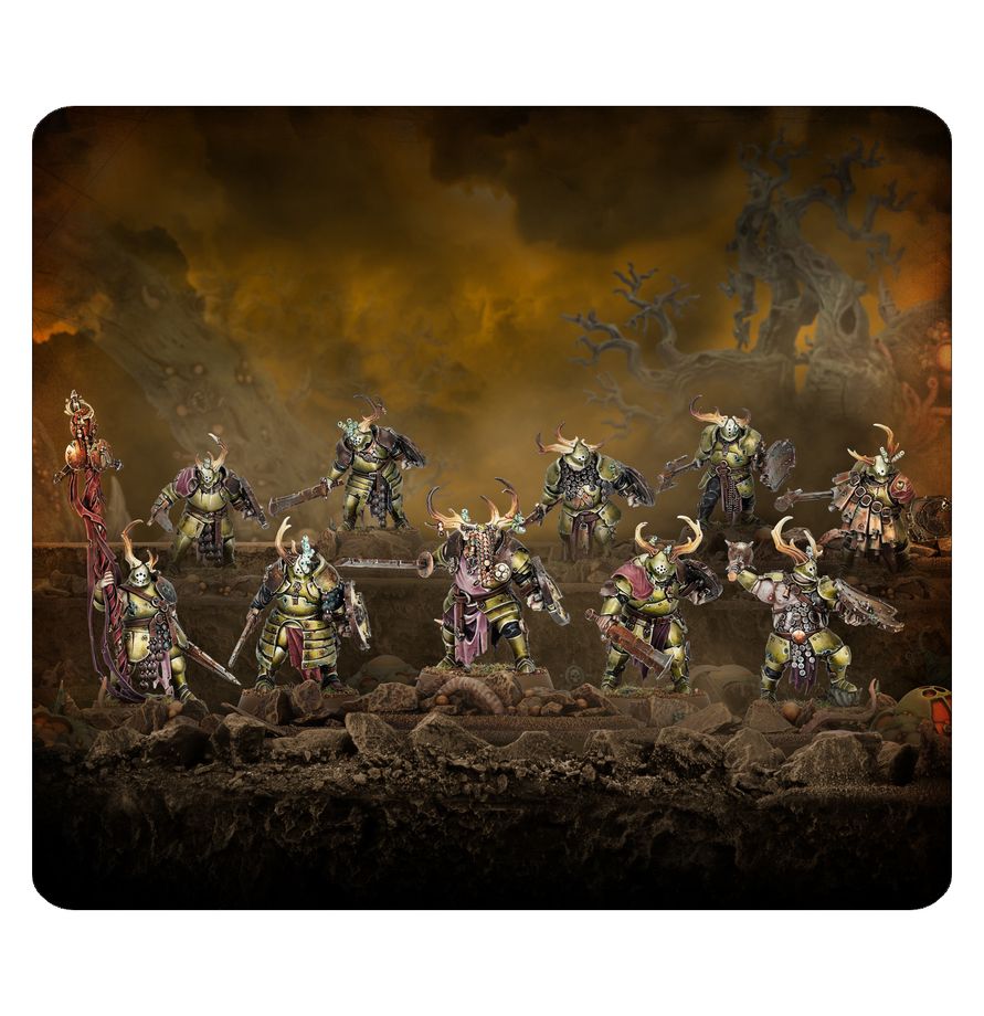 [ GW83-113 ] MAGGOTKIN OF NURGLE: ROTSWORDS