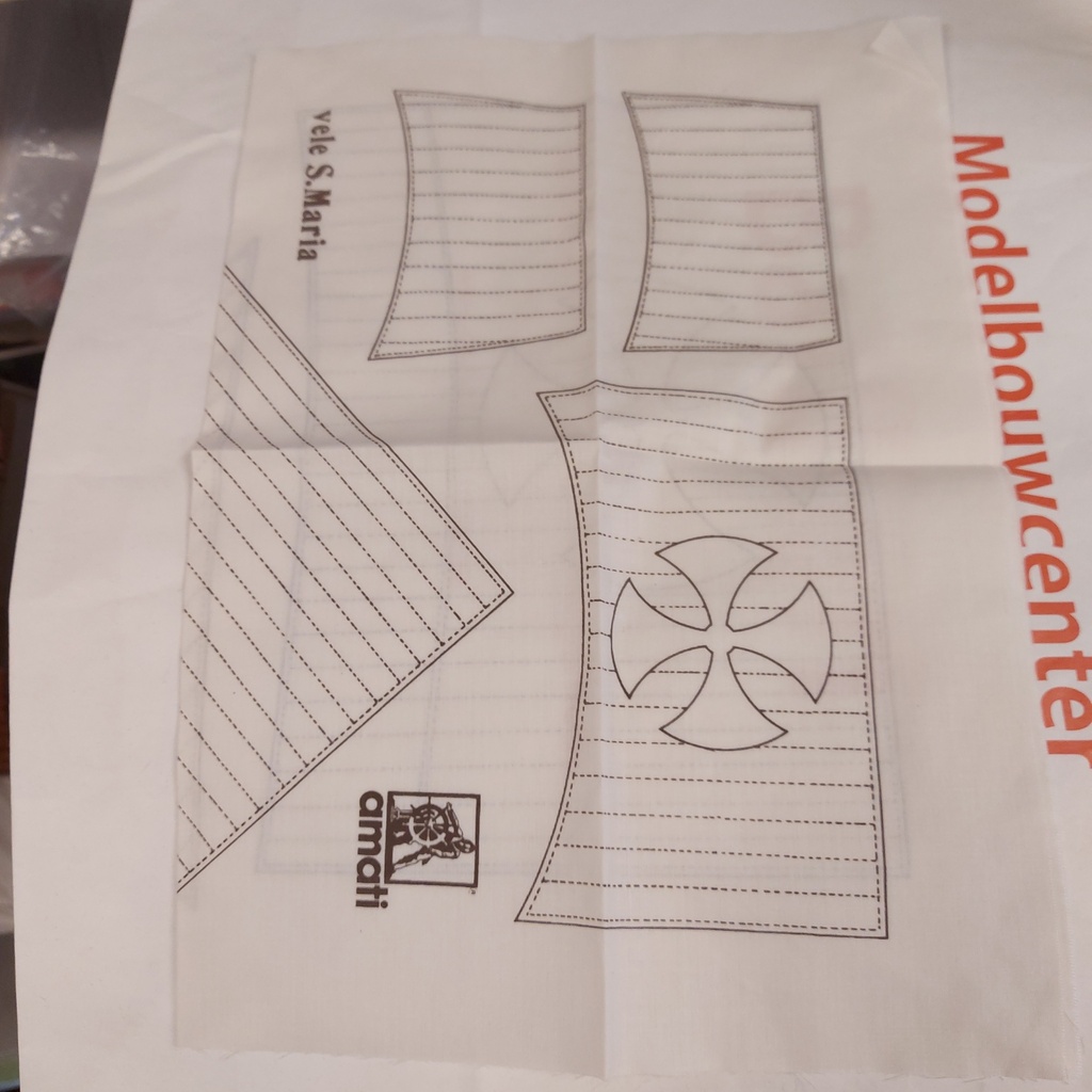 [ AMA7777/24 ] Amati zeilen nog te maken santa Maria