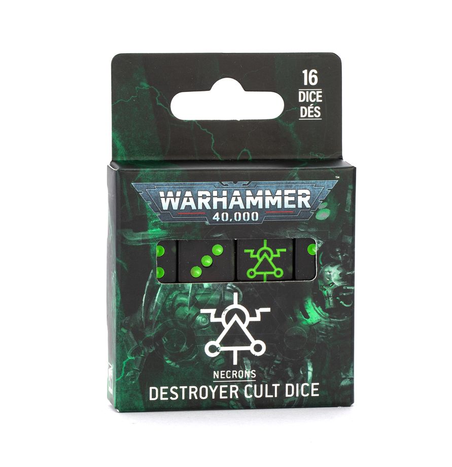 [ GW49-47 ] NECRONS: DESTROYER CULT DICE (Leverbaar vanaf 24/1)