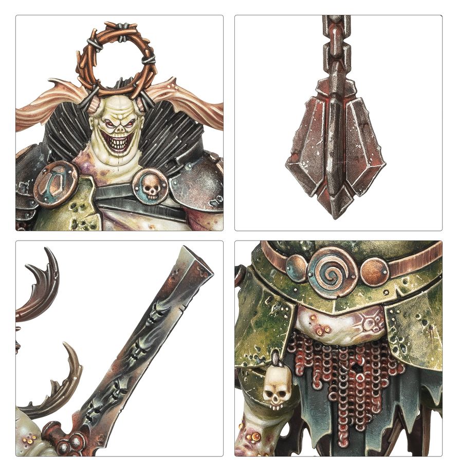 [ GW99120201238 ] Maggotkin of nurgle Court of Gelgus Pust
