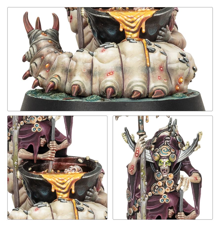 [ GW99120201238 ] Maggotkin of nurgle Court of Gelgus Pust