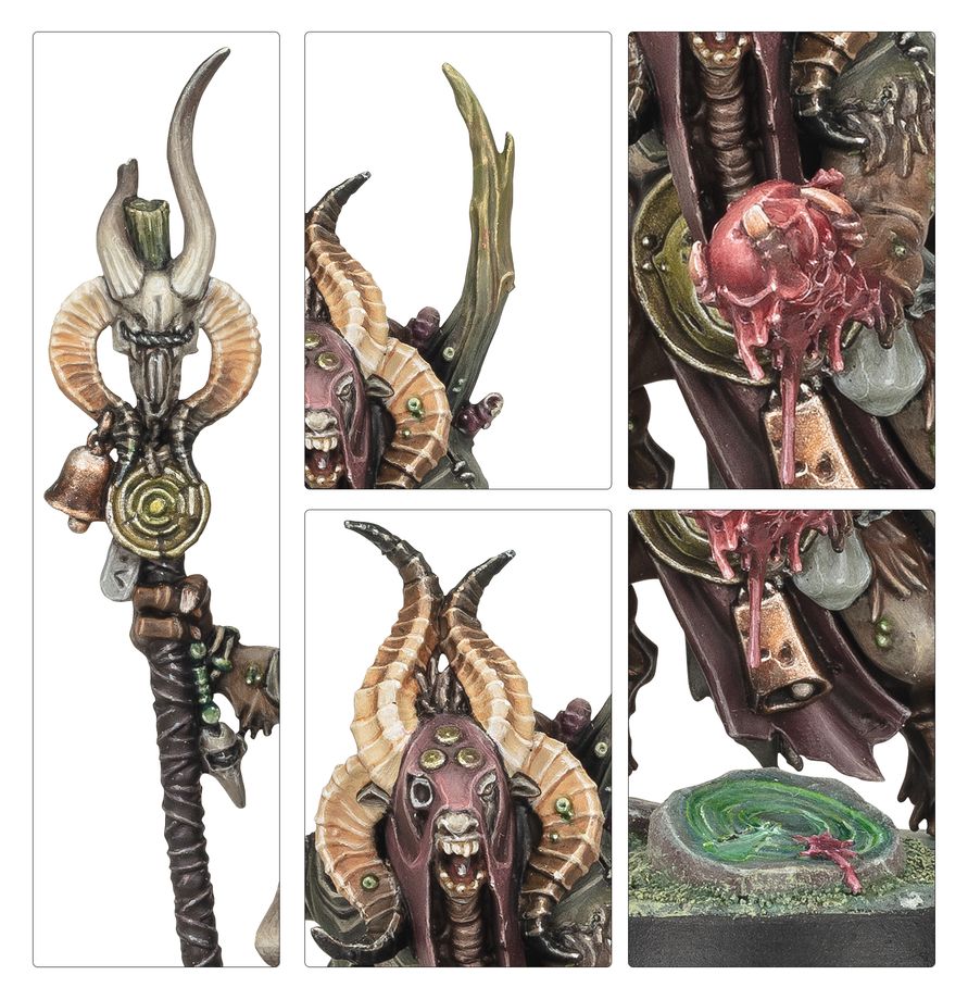 [ GW99120201238 ] Maggotkin of nurgle Court of Gelgus Pust