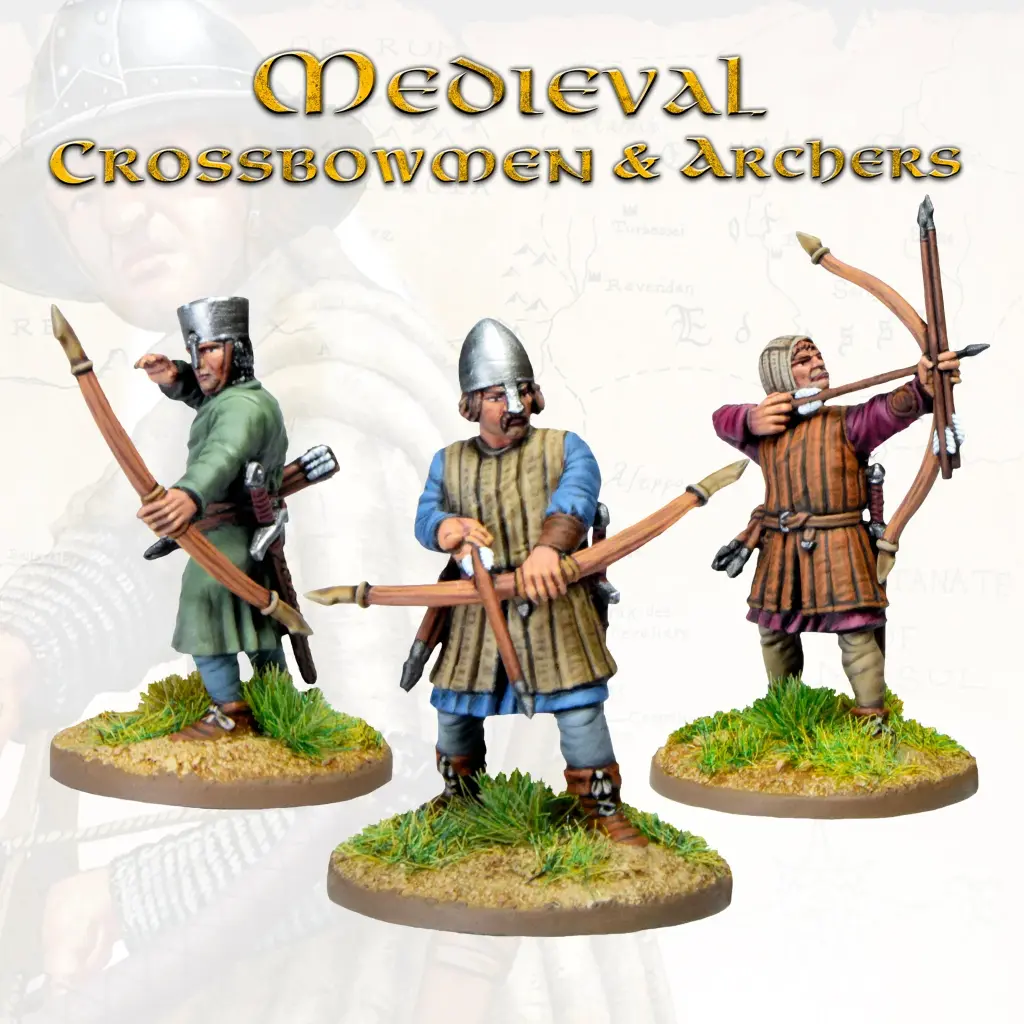 [ VICTRIXVXM007 ] Victrix Medieval Crossbowmen & Archers