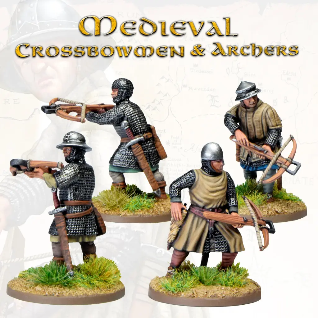 [ VICTRIXVXM007 ] Victrix Medieval Crossbowmen & Archers