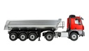 [ AMEWI22695 ] Amewi Mercedes-Benz Arocs Tipper Semi-Trailer Truck 4x4 1/14 RTR red