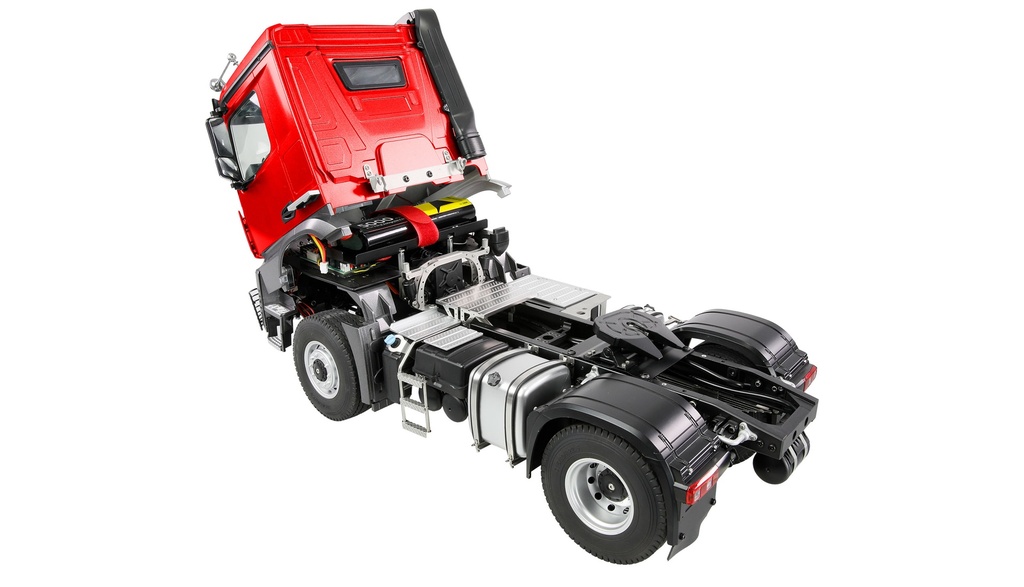 [ AMEWI22695 ] Amewi Mercedes-Benz Arocs Tipper Semi-Trailer Truck 4x4 1/14 RTR red