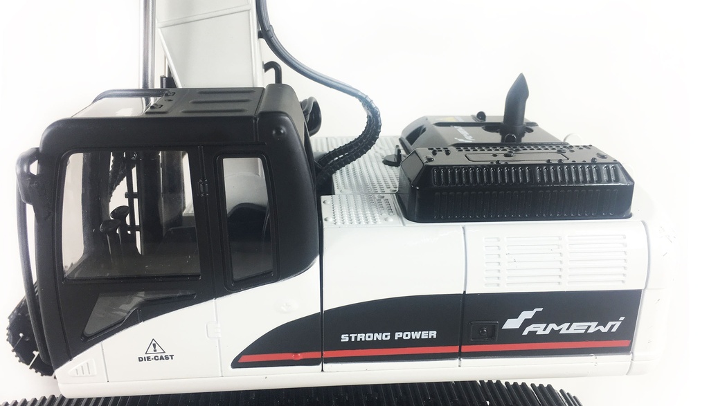 [ AMEWI22415 ] Amewi G704E Full Metal Excavator 1/14 RTR white