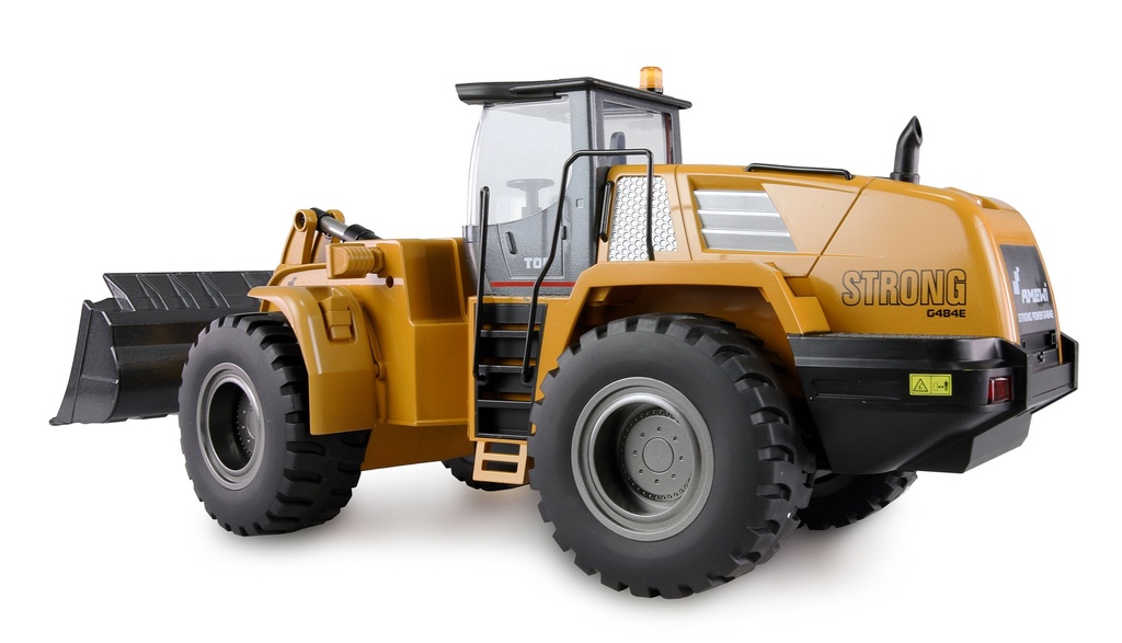 [ AMEWI22343 ] Amewi Wheel Loader G484E Part Metal 10-Channel Light & Sound 1/14 RTR yellow
