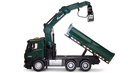 [ AMEWI22568 ] Amewi Mercedes-Benz Arocs Crane Truck with Tipper RTR green