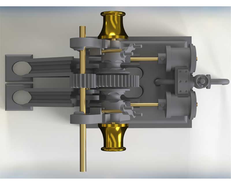 [ KR27204 ] Ankerwinch Joffre 1/48, 60x39x24mm