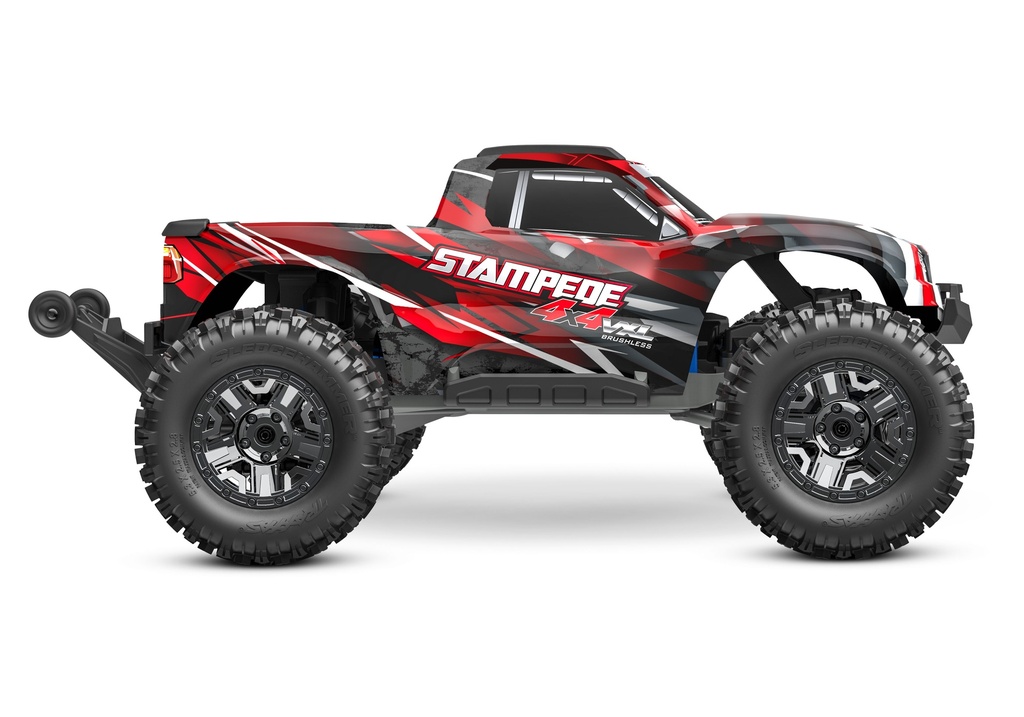 [ TRX-90376-4BLUE ] Traxxas Stampede 4X4 VXL HD TQi TSM (no battery, no charger) Blue - trx90376-4