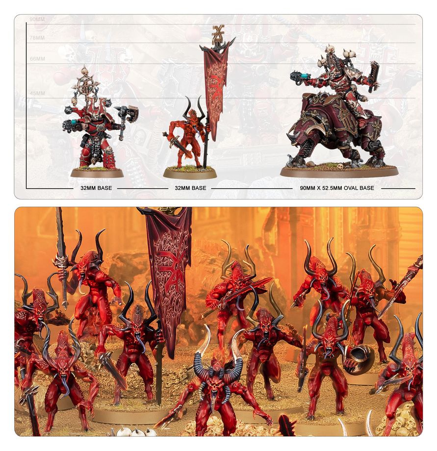 [ GW67-07 ] WORLD EATERS BATTLEFORCE: KHORNE DAEMONKIN (Leverbaar vanaf 14/2)
