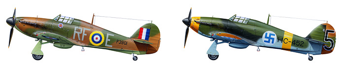 [ T37011 ] Tamiya 1/48 Hurricane MkI w/3 Figures
