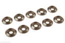 [ GF-0407-043 ] Aluminium sluitring - voor M4 Laagbolkopschroeven - BD=12mm - Gun Metaal - 10 st 