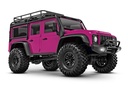 [ TRX-97054-1RED ] Traxxas TRX-4M 1/18 Scale and Trail Crawler Land Rover 4WD Electric Truck - Red - TRX97054-1RED