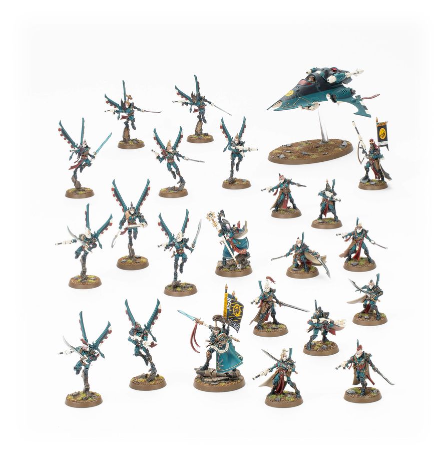 [ GW46-78 ] AELDARI CORSAIRS BATTLEFORCE: ELDRITCH RAIDERS (Leverbaar vanaf 28/2)