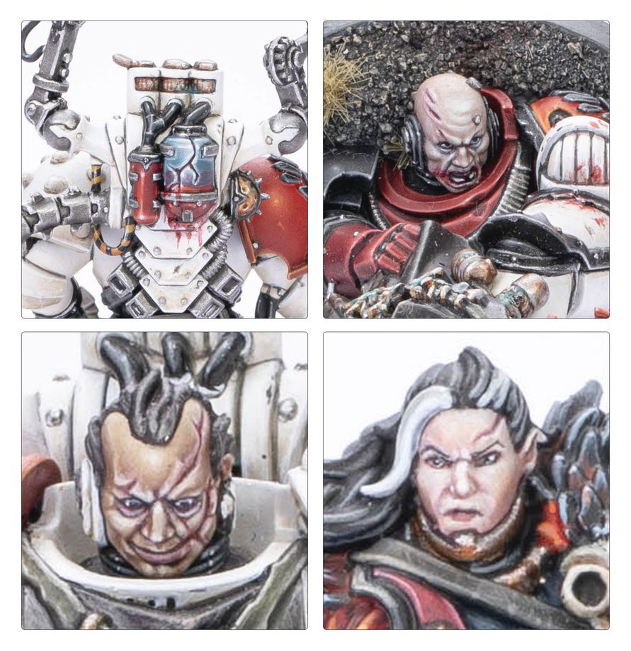 [ GW43-110 ] CHAOS SPACE MARINES: HURON BLACKHEART