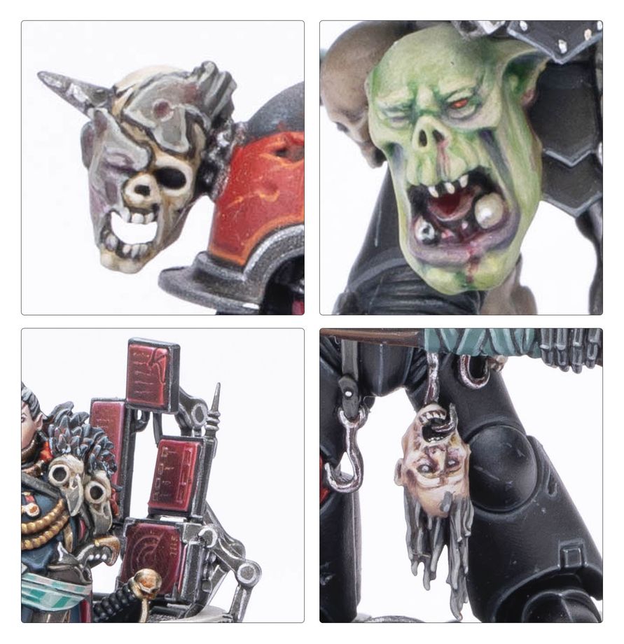 [ GW43-110 ] CHAOS SPACE MARINES: HURON BLACKHEART