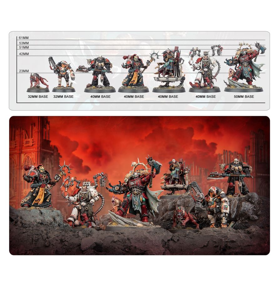 [ GW43-110 ] CHAOS SPACE MARINES: HURON BLACKHEART