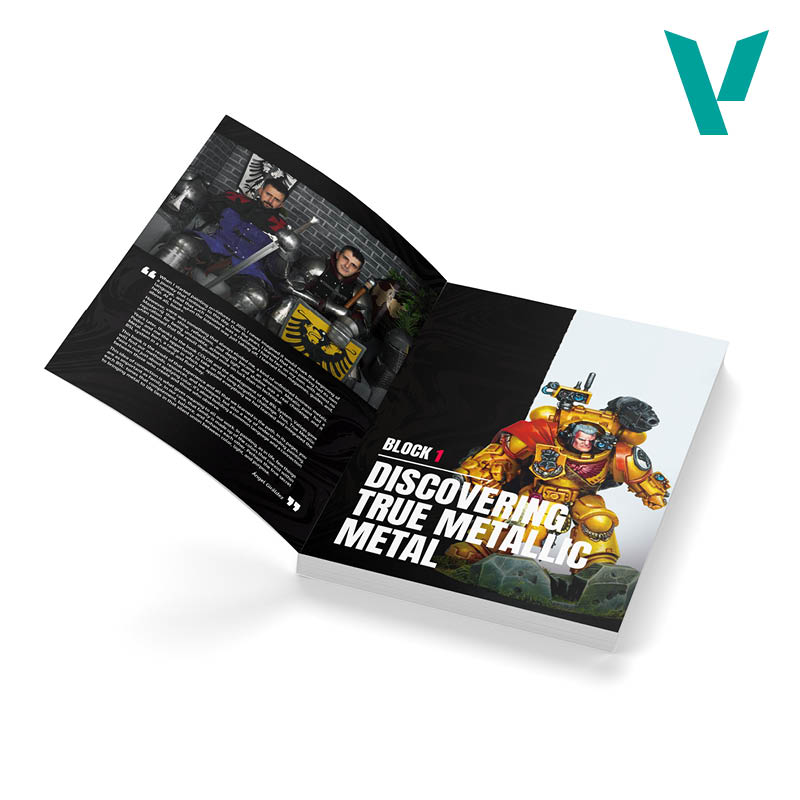 [ VAL75093 ] Vallejo Book True Metallic Metal BSL System 100p.