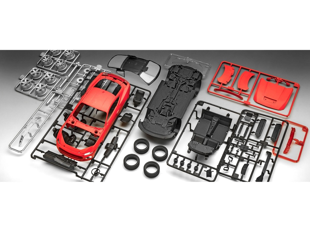[ RE07743 ] Revell Click System 2024 Ford Mustang GT (2in1)