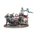 [ GW94-36 ] OSSIARCH BONEREAPERS: LIEGE-KAVALOS ON WAR CHARIOT (Leverbaar vanaf 7/3)