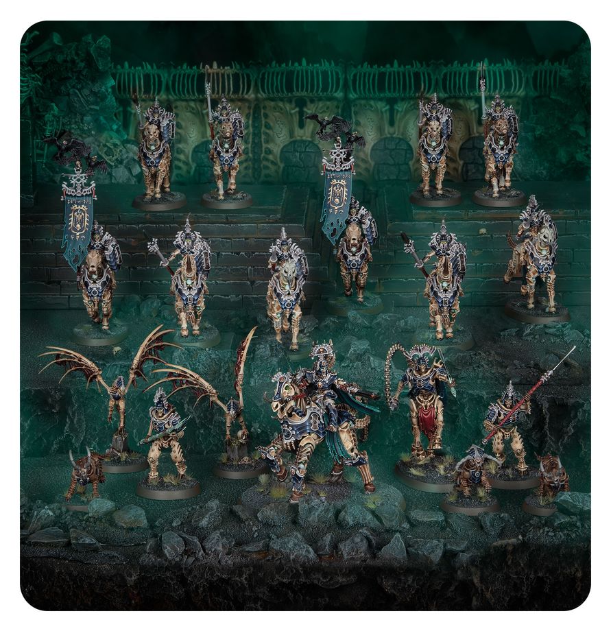 [ GW70-943 ] OSSIARCH BONEREAPERS: KAVALOS VANGUARD (Leverbaar vanaf 7/3)