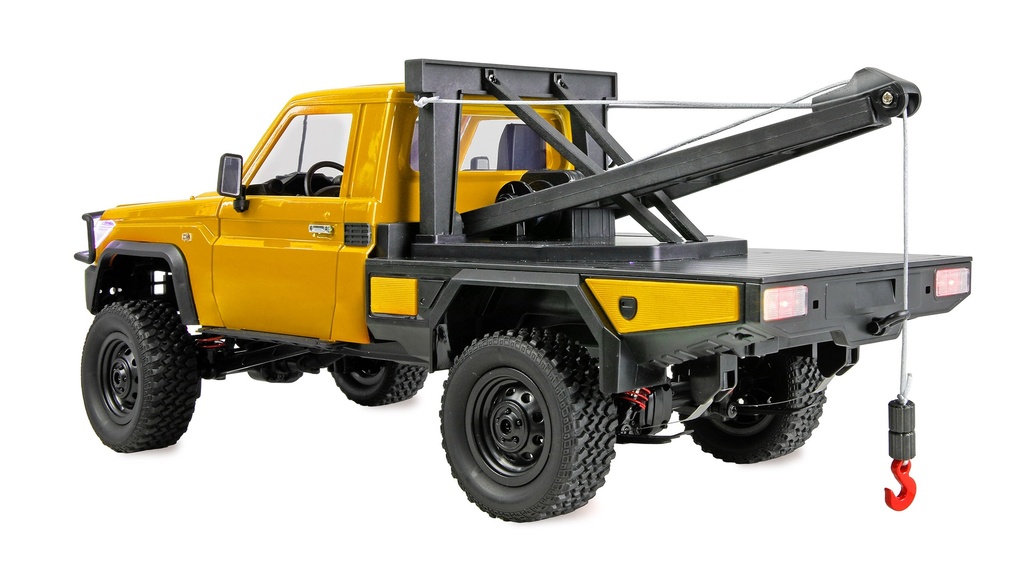 [ AMEWI22752 ] Amewi Toyota Land Cruiser Crawler Tow Truck 4WD 1:12 RTR yellow