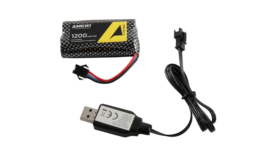 [ AMEWI22752 ] Amewi Toyota Land Cruiser Crawler Tow Truck 4WD 1:12 RTR yellow