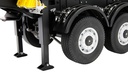 [ AMEWI22736 ] Amewi Three-Axle Semi-Trailer with Metal Dump Body 1:14 black