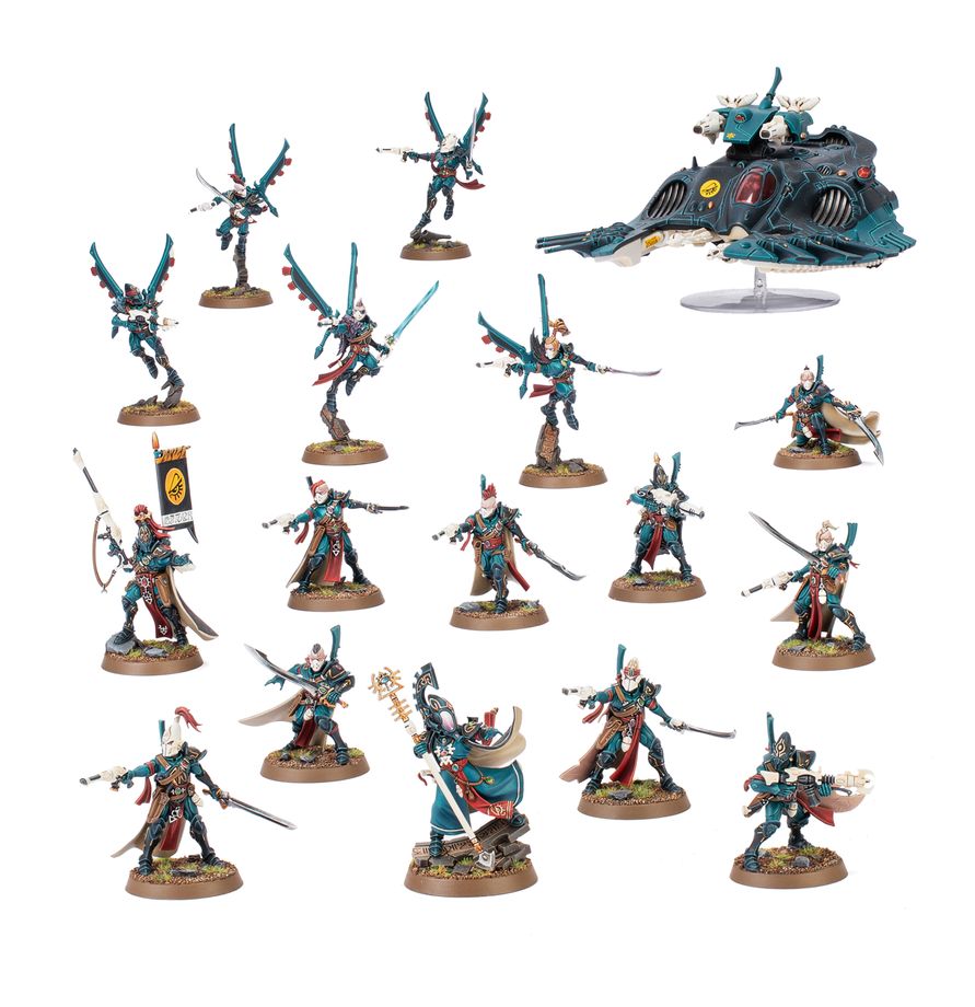 [ GW73-463 ] COMBAT PATROL: AELDARI CORSAIRS (Leverbaar vanaf 21/3)