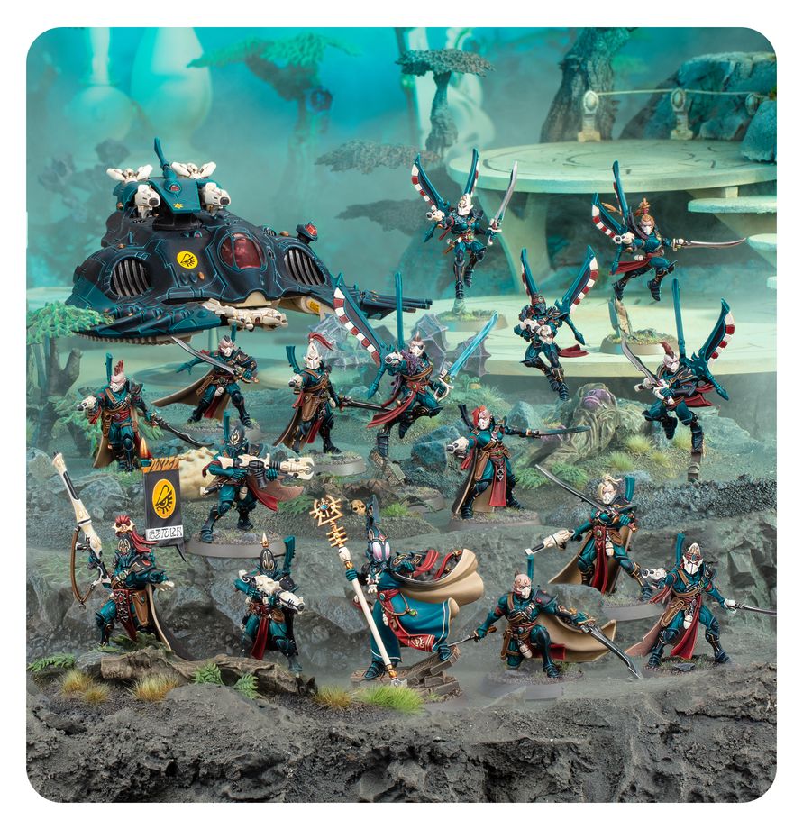 [ GW73-463 ] COMBAT PATROL: AELDARI CORSAIRS (Leverbaar vanaf 21/3)
