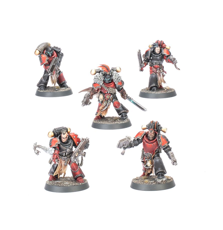 [ GW43-113 ] CHAOS SPACE MARINES: RED CORSAIRS RAIDERS (Leverbaar vanaf 21/3)