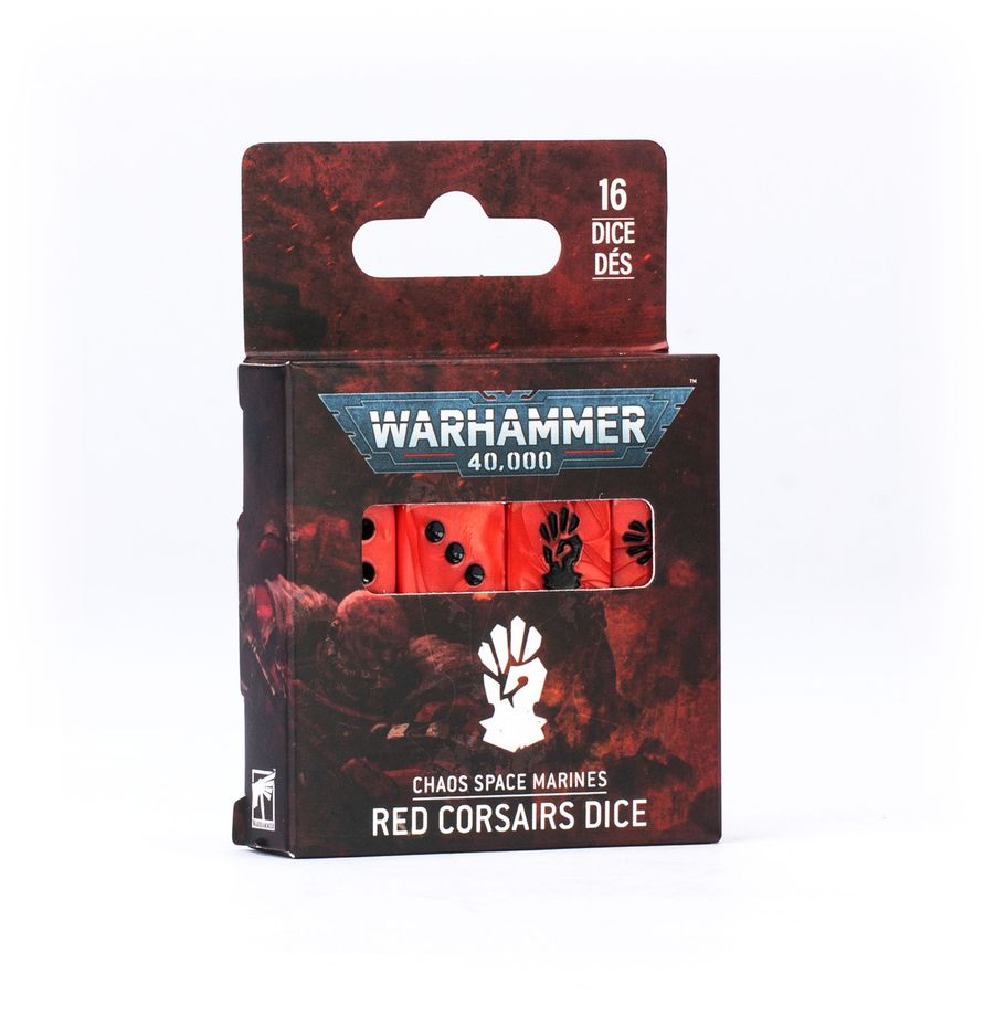 [ GW43-115 ] RED CORSAIRS DICE
