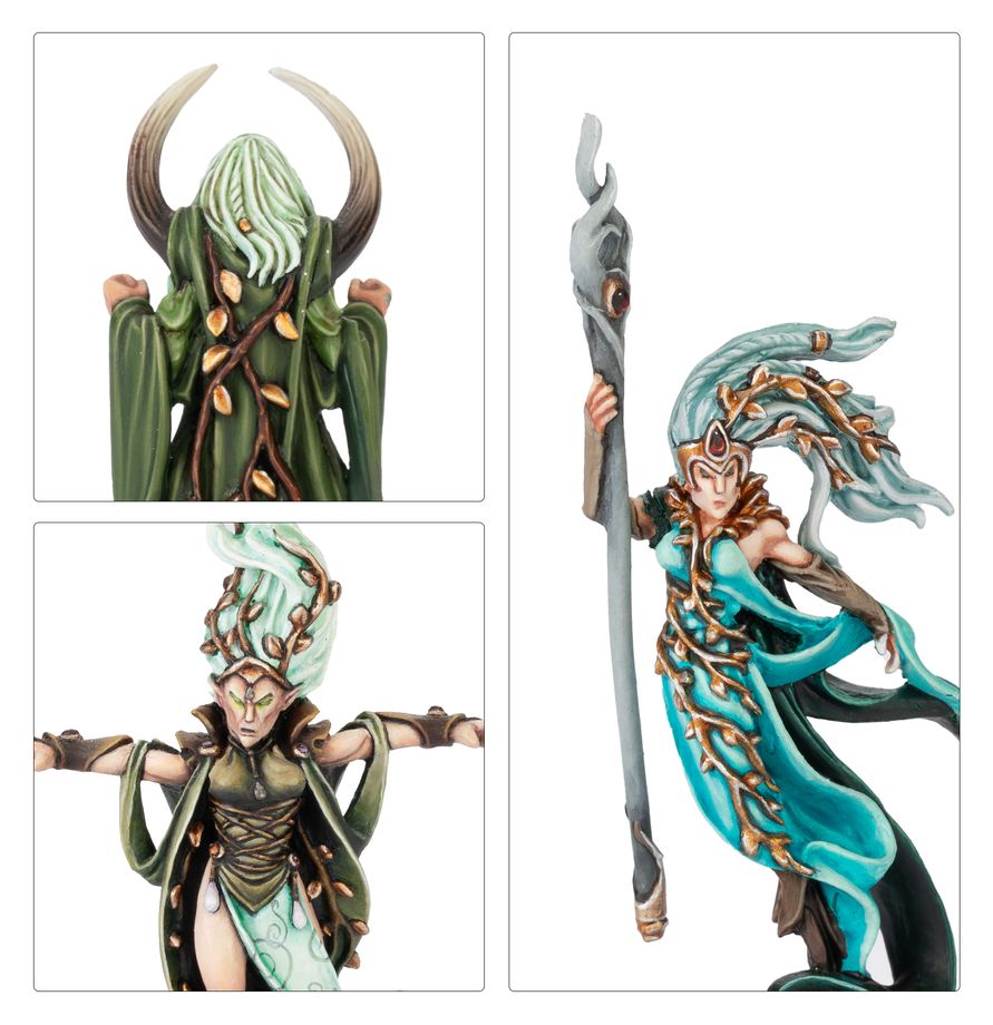 [ GW99112704017 ] Wood elf realms: Wood elf mages