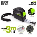 [ GSW6518 ] Green stuff world GSW Tape Measure – Centimeters and Inches