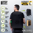 [ GSW13230 ] Green stuff world Army Transport Backpack Large