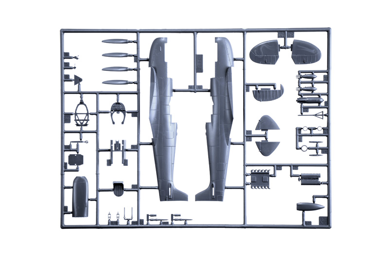 [ ITA-2843S ] Italeri Spitfire Mk.IX 1/48
