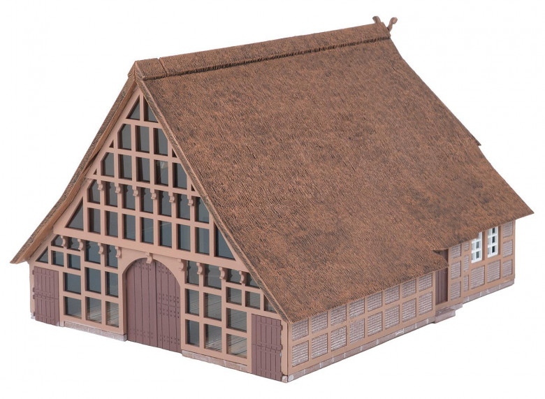 [ FAL130674 ] Faller Noord-Duits huis met rieten dak 1/87