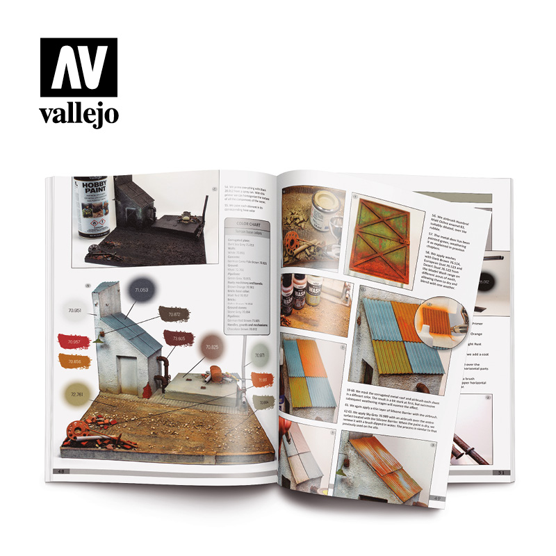 [ VAL75026 ] Vallejo Landscapes Of War - The Greatest Guide - Dioramas VOL.IV