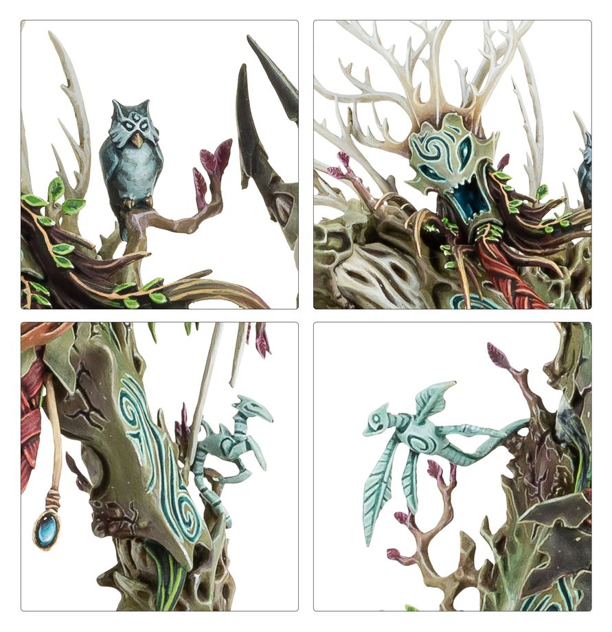 [ GW92-32 ] BATTLEFORCE: SYLVANETH: STRONGROOT GROVE (Leverbaar vanaf 11/4)