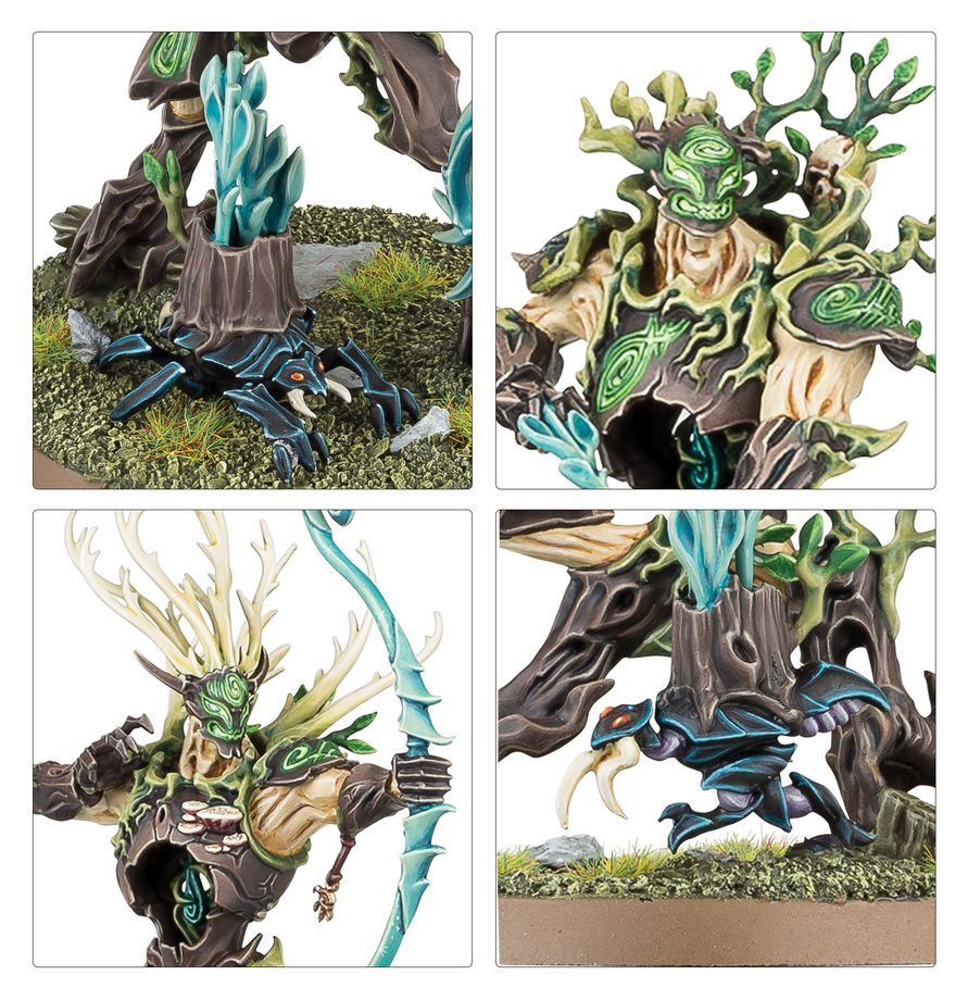 [ GW92-32 ] BATTLEFORCE: SYLVANETH: STRONGROOT GROVE (Leverbaar vanaf 11/4)