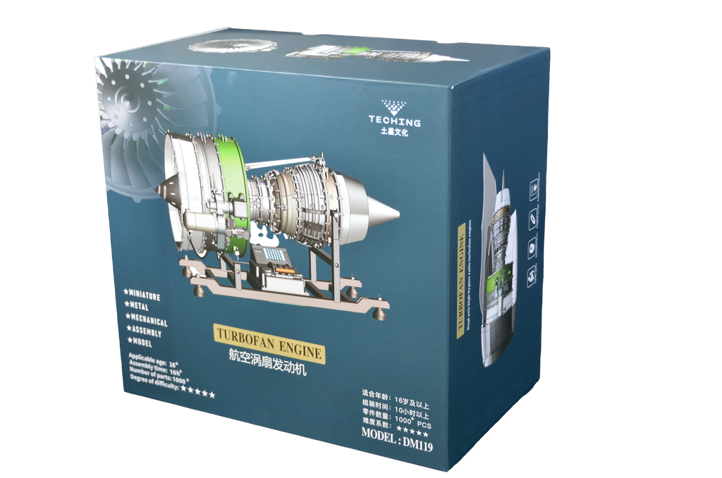 [ TEC-DM119 ] Teching Turbofan Engine