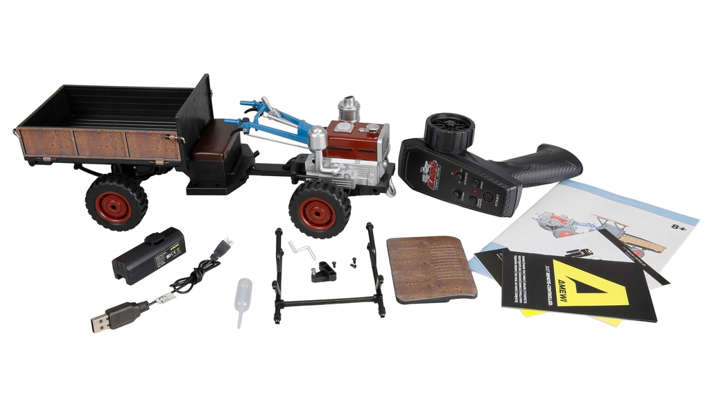 [ AMEWI22764 ] Amewi Retro Tractor with Smoke & Light 4WD 1/12 RTR