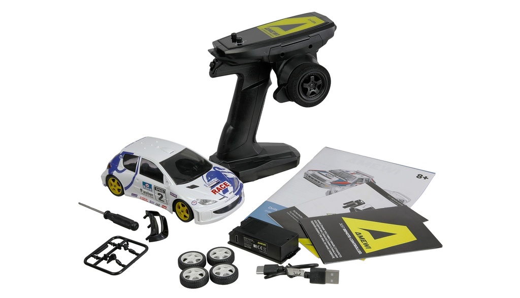 [ AMEWI21140 ] Amewi Drift scale car LR28 With gyro 4WD 1/28 RTR